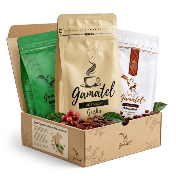 Pack Degustación Gamatel — Las 3 Variedades (Achocolatado · Tradicional · Geisha)